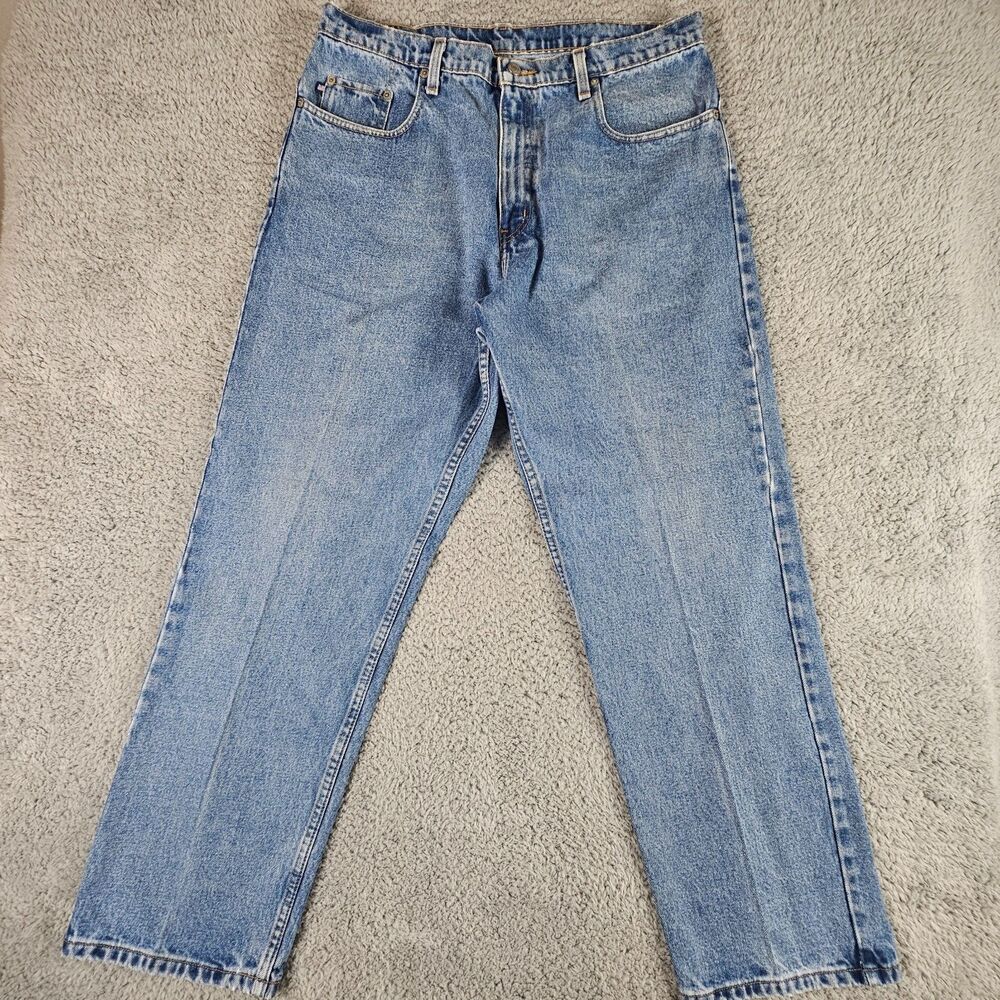 Vintage Ralph Lauren Mens 36x30* Relaxed Straight Polo Jean Co Distressed Y2K